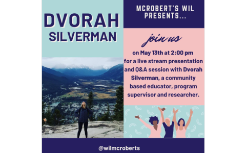 McRoberts Women In Leadership (WIL) Presents Dvorah Silverman